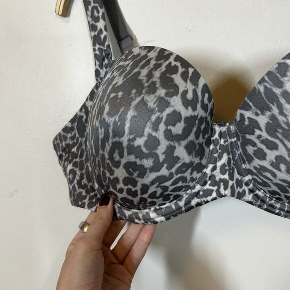 SOMA Bra Size Stunning Support Full Coverage Underwire Cheetah 38D - Picture 2 of 4